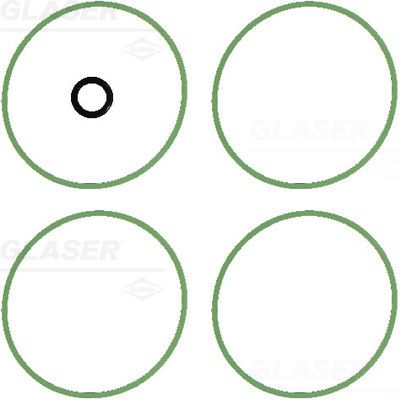 Packningssats, insugsgrenrör