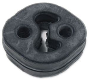 Gummilist, avgassystem