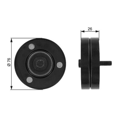 Spännrulle multirem