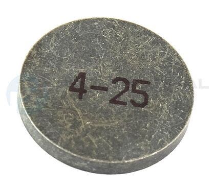 Justerbricka, ventilspel