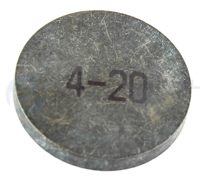 Justerbricka, ventilspel