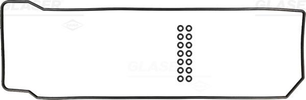 Packningssats, ventilkåpa