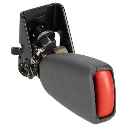 Lock, Safety belt Rear right