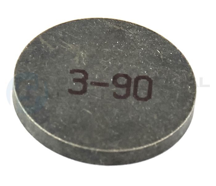 Justerbricka, ventilspel