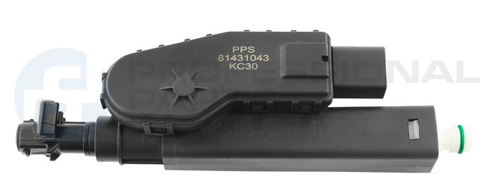 Spolvätskemunstycke, strålkastare