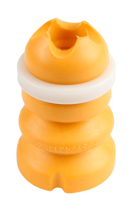 Gummibuffert, fjädring