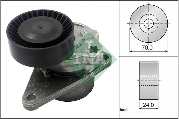 Belt Tensioner, V-ribbed belt