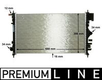 Radiator, engine cooling