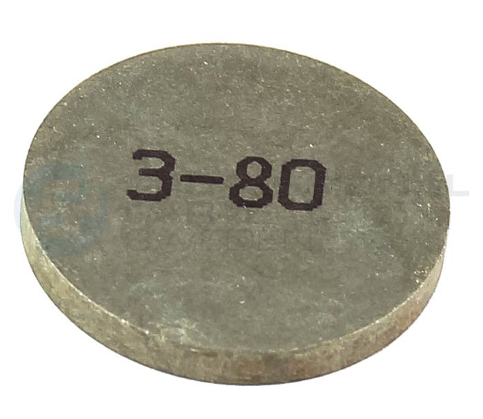 Justerbricka, ventilspel