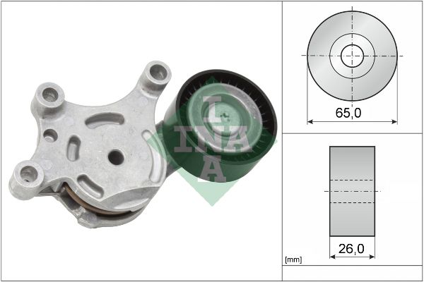Belt Tensioner, V-ribbed belt