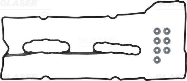 Gasket set, Valve cover