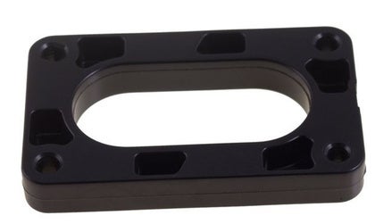 Spacer block, carburetor