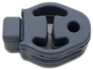 Gummilist, avgassystem