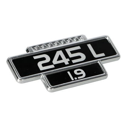 Emblem Skärm "245 L 1.9"