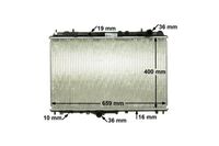 Radiator, engine cooling