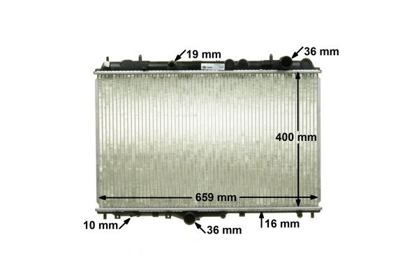 Radiator, engine cooling