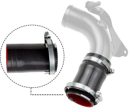 Laddluftsrör, Tryckrör Turbo - Tryckrör Intercooler