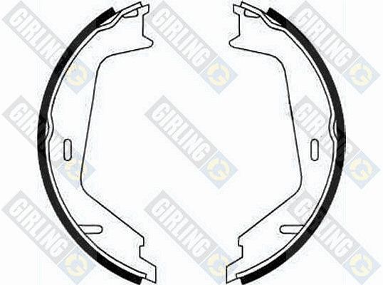 Brake shoes, Handbrake