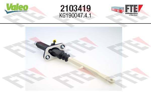 Huvudcylinder, koppling